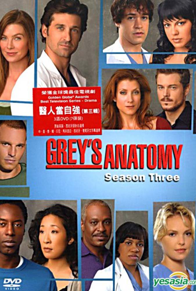 Grey’s Anatomy Temporada 3 Completa 