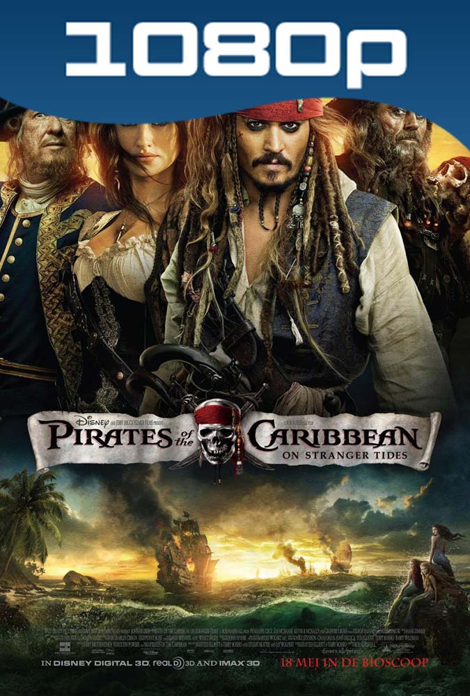 Piratas del Caribe 4 Navegando Aguas Misteriosas (2011) HD 1080p latino